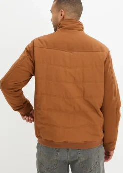 Chaqueta softshell acolchada con forma de cazadora