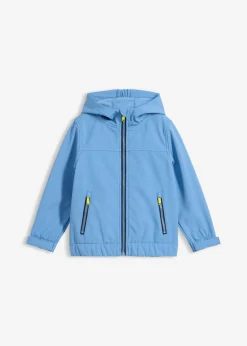 Chaqueta softshell con capucha resistente al viento y al agua
