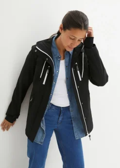 Chaqueta softshell repelente al agua