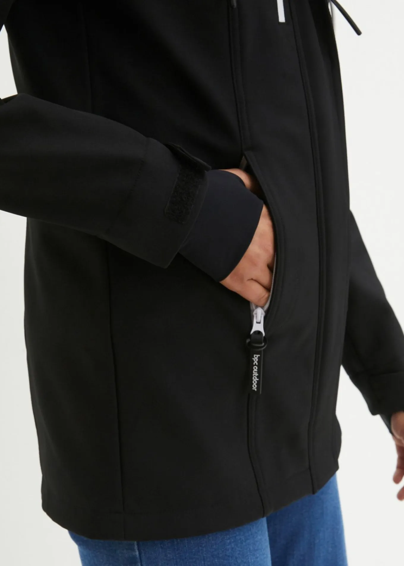 Chaqueta softshell repelente al agua