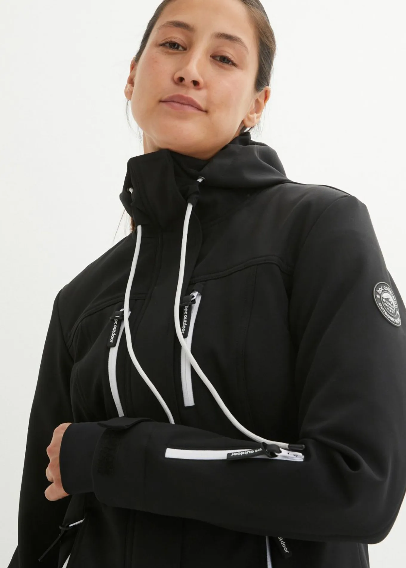 Chaqueta softshell repelente al agua