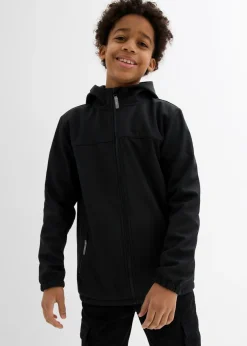 Chaqueta softshell repelente al agua con capucha