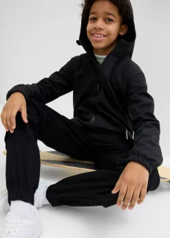 Chaqueta softshell repelente al agua con capucha