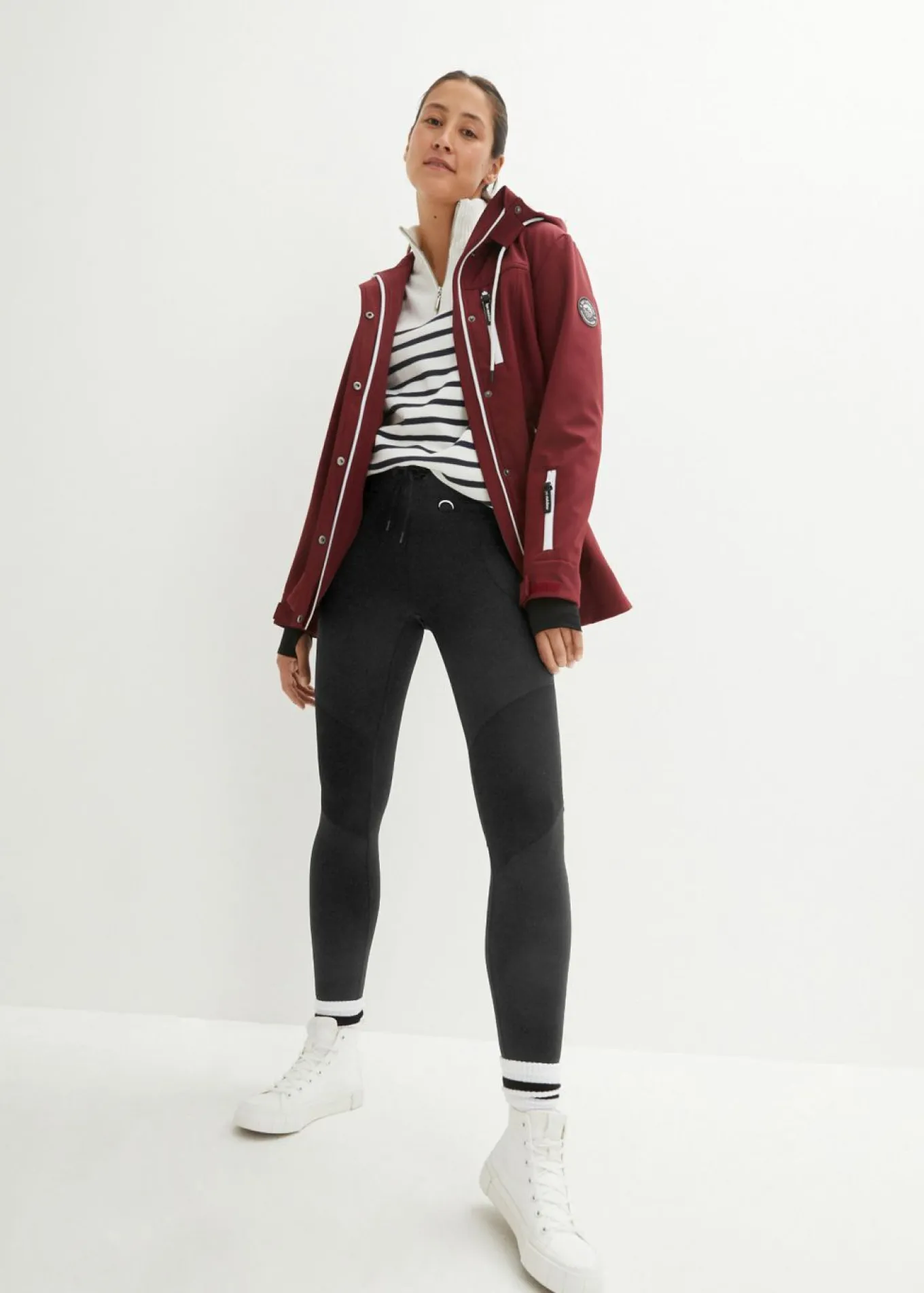 Chaqueta softshell repelente al agua