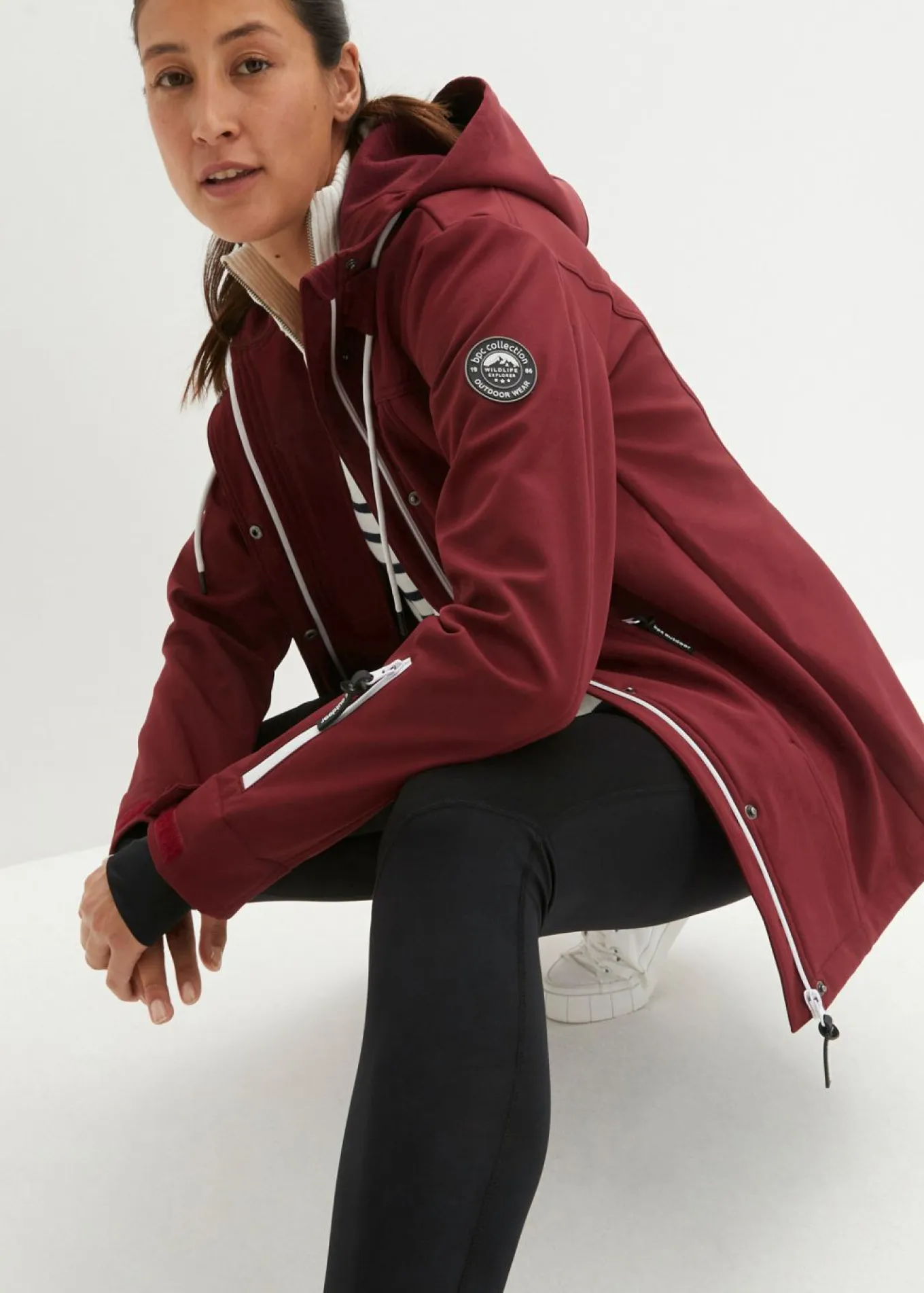 Chaqueta softshell repelente al agua