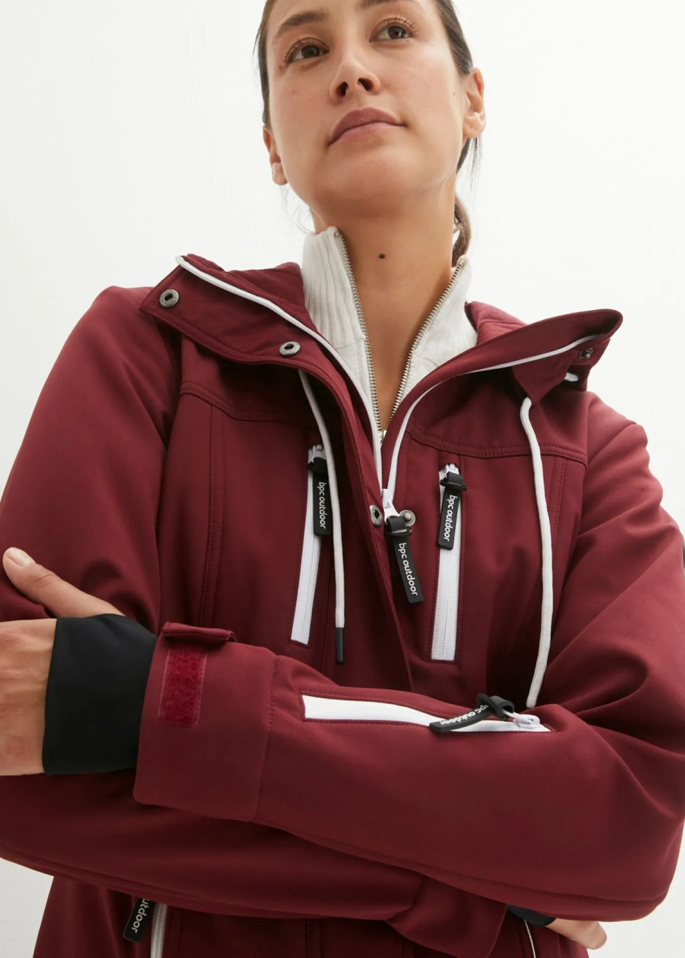 Chaqueta softshell repelente al agua