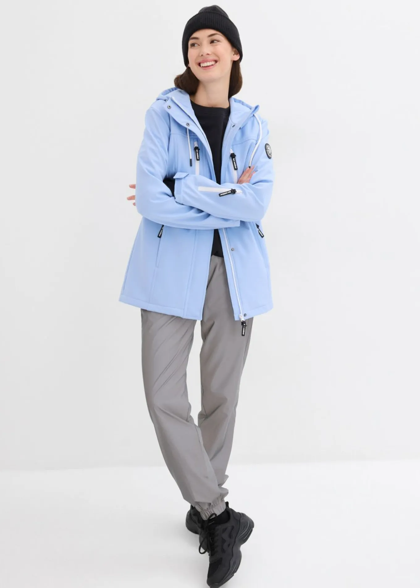 Chaqueta softshell repelente al agua