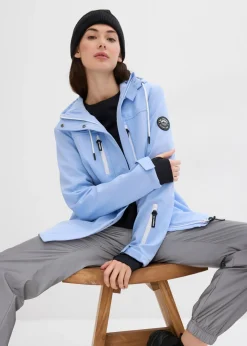 Chaqueta softshell repelente al agua