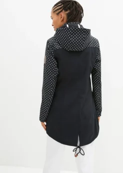 Chaqueta softshell repelente al agua con corte entallado