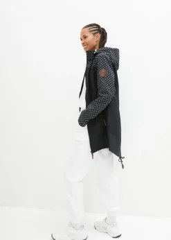 Chaqueta softshell repelente al agua con corte entallado