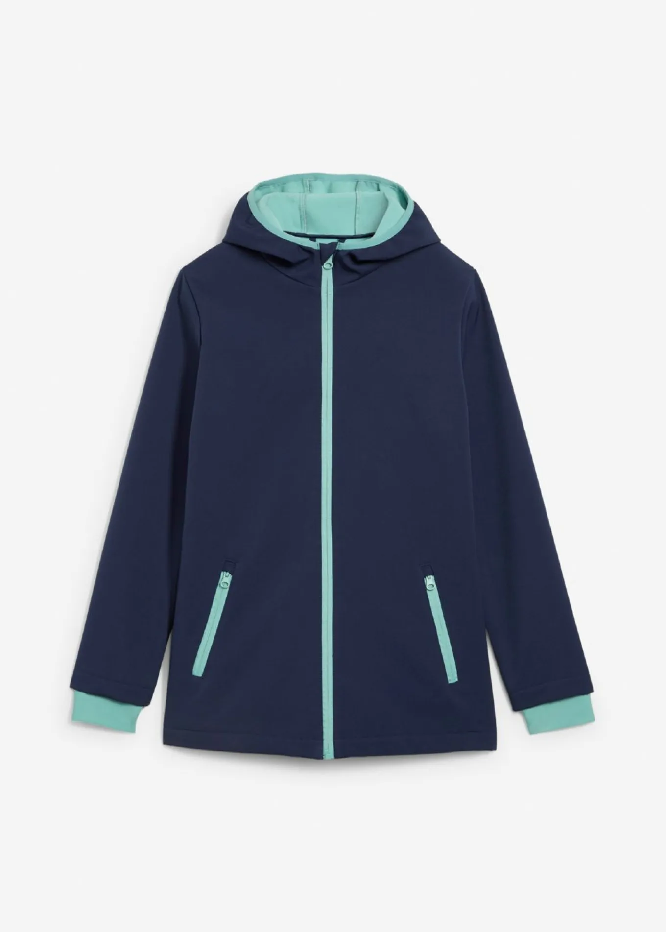 Chaqueta softshell repelente al agua con capucha