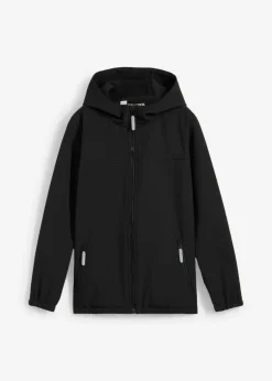 Chaqueta softshell repelente al agua con capucha