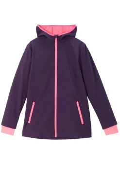 Chaqueta softshell repelente al agua con capucha