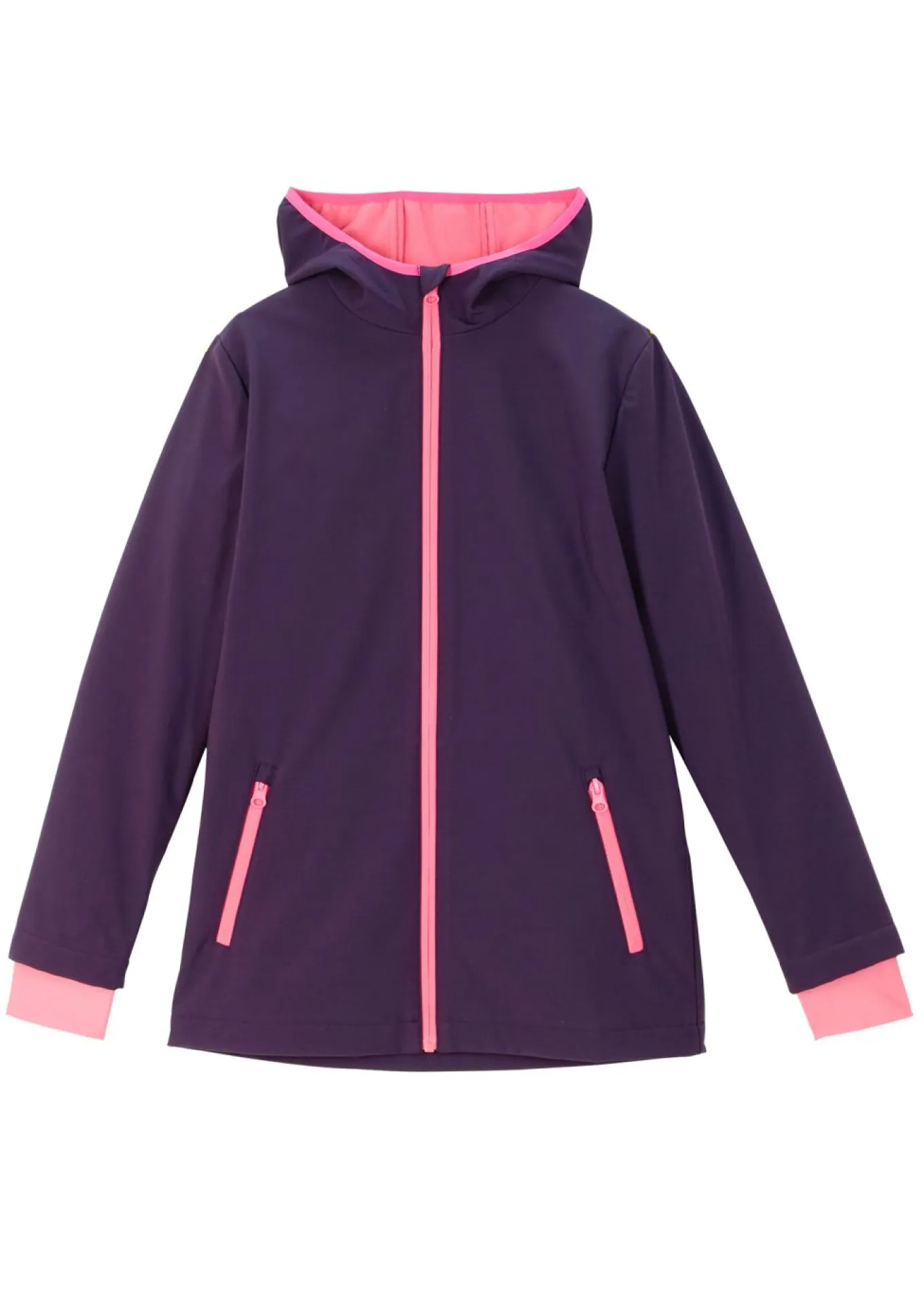 Chaqueta softshell repelente al agua con capucha