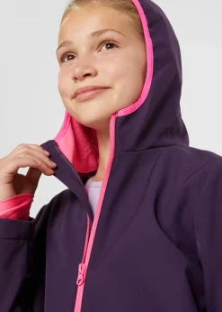 Chaqueta softshell repelente al agua con capucha