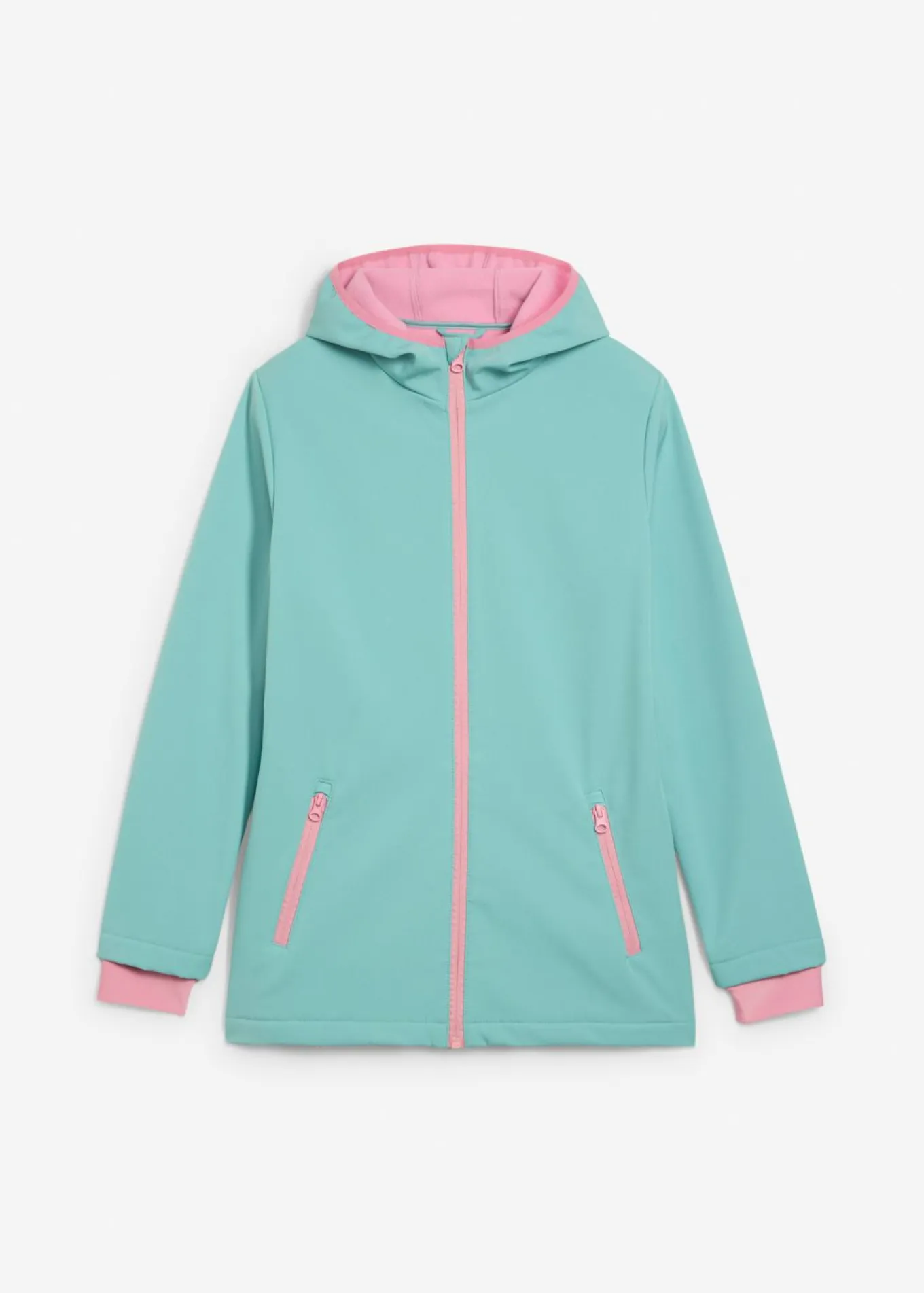 Chaqueta softshell repelente al agua con capucha
