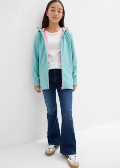 Chaqueta softshell repelente al agua con capucha
