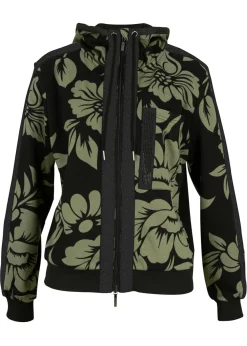 Chaqueta tipo sudadera con algodón