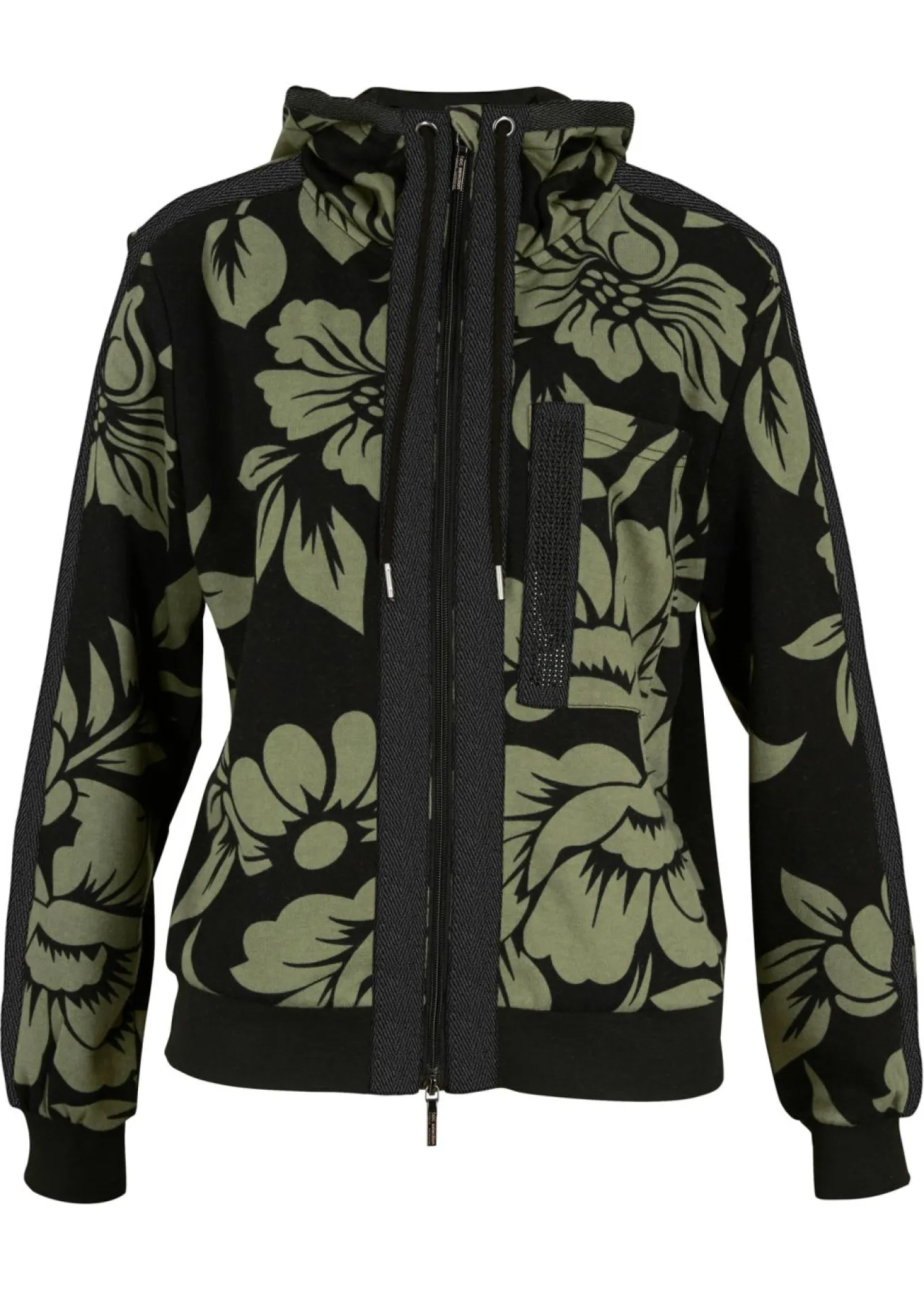 Chaqueta tipo sudadera con algodón