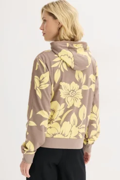 Chaqueta tipo sudadera con algodón