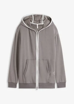 Chaqueta térmica de chándal de material de secado rápido con corte ancho