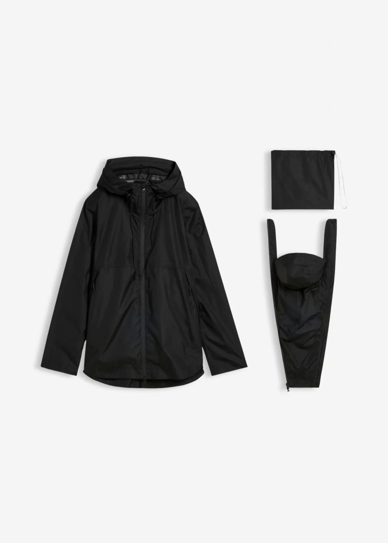 Chaqueta ultraligera premamá/de porteo resistente al viento y a la lluvia