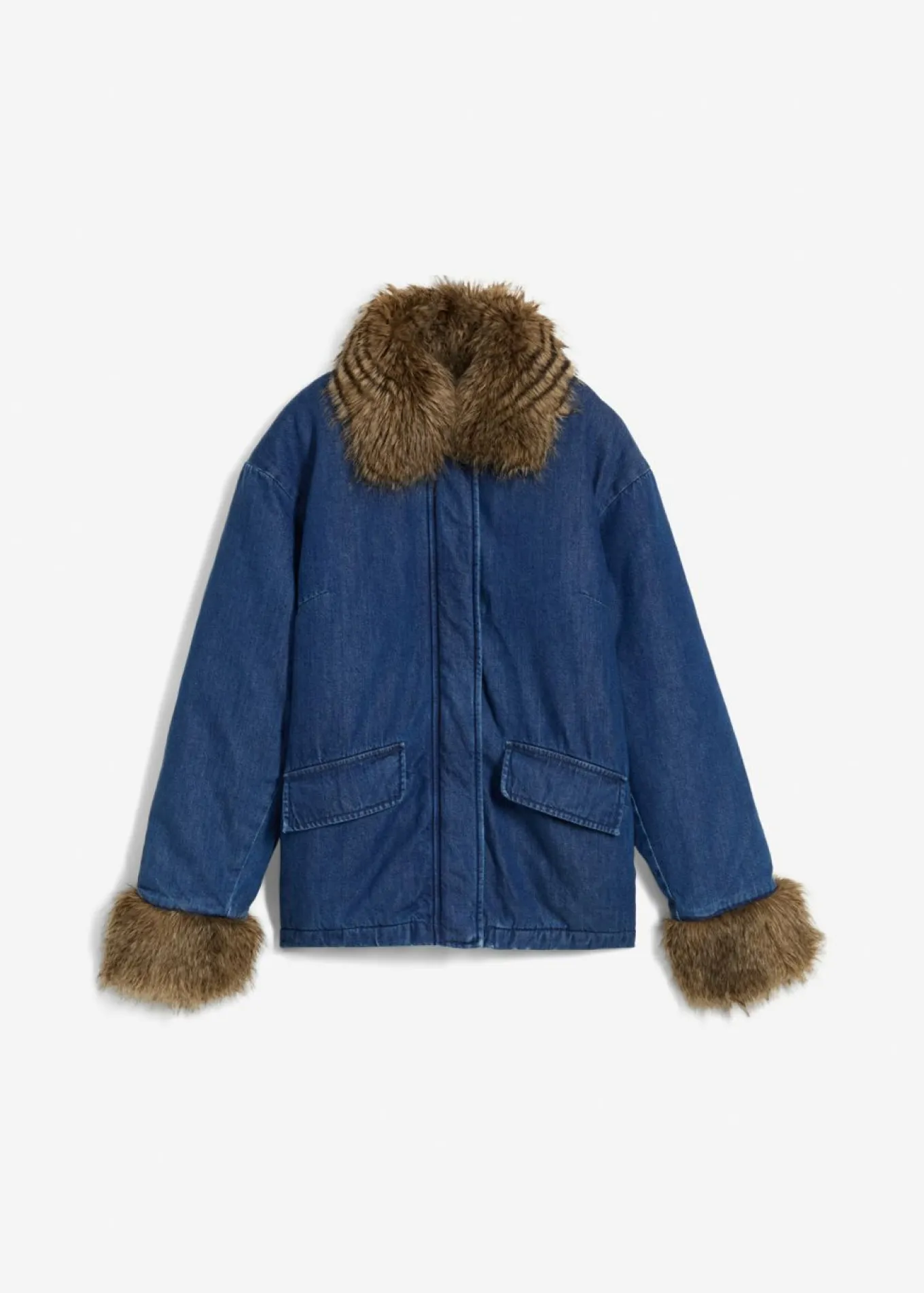 Chaqueta vaquera con ligero guateado