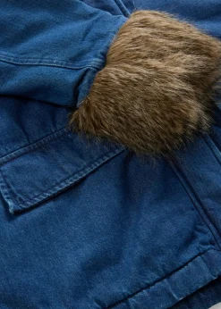 Chaqueta vaquera con ligero guateado