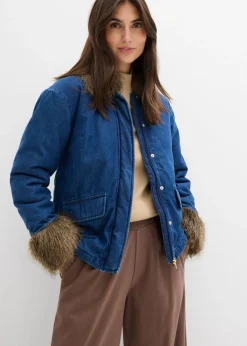 Chaqueta vaquera con ligero guateado