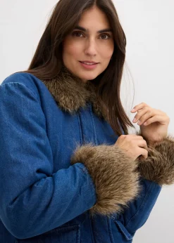 Chaqueta vaquera con ligero guateado