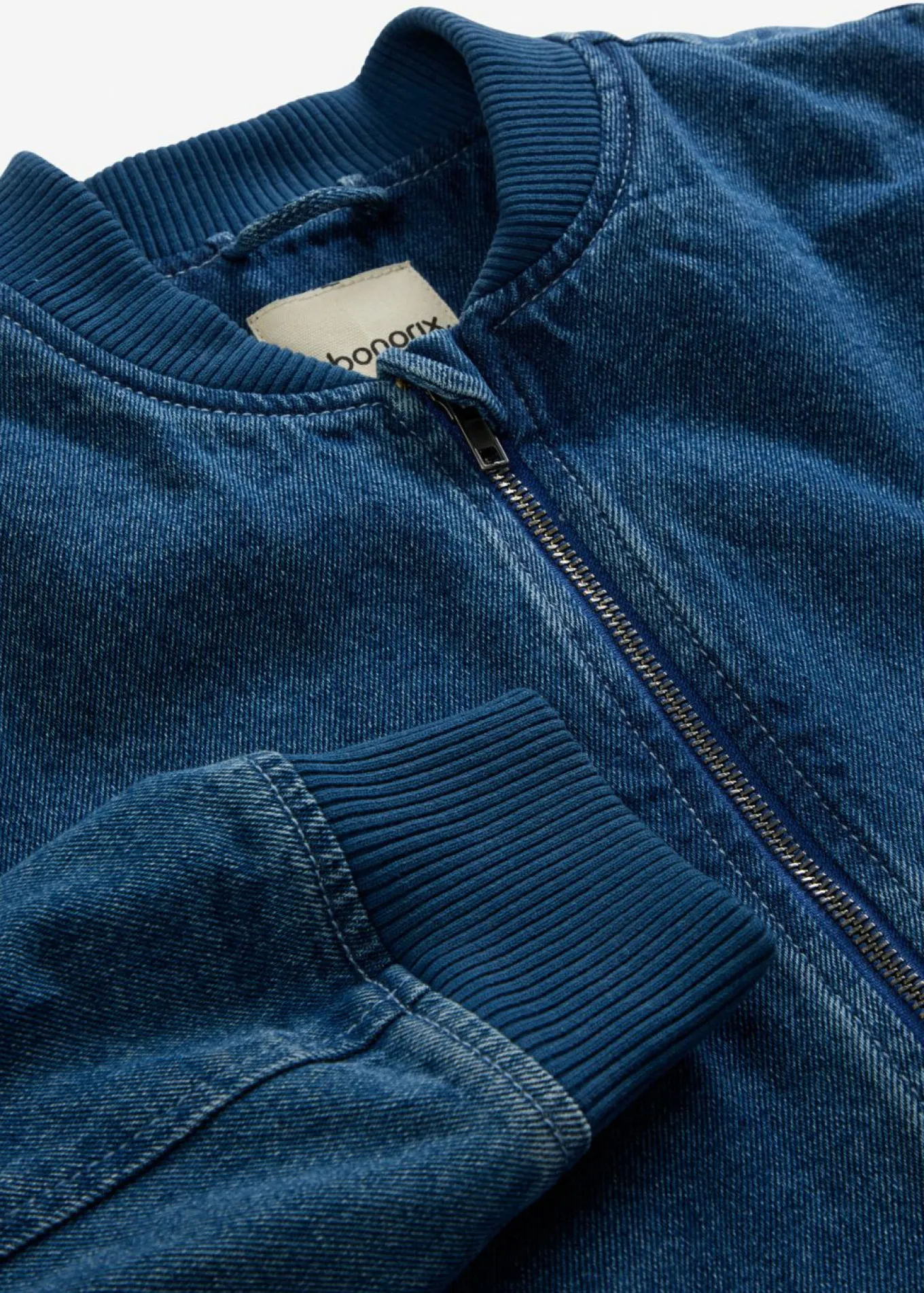 Chaqueta vaquera de algodón puro con forma de blusón