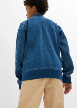 Chaqueta vaquera de algodón puro con forma de blusón