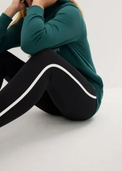 Chándal con sudadera larga y leggings (2 piezas)