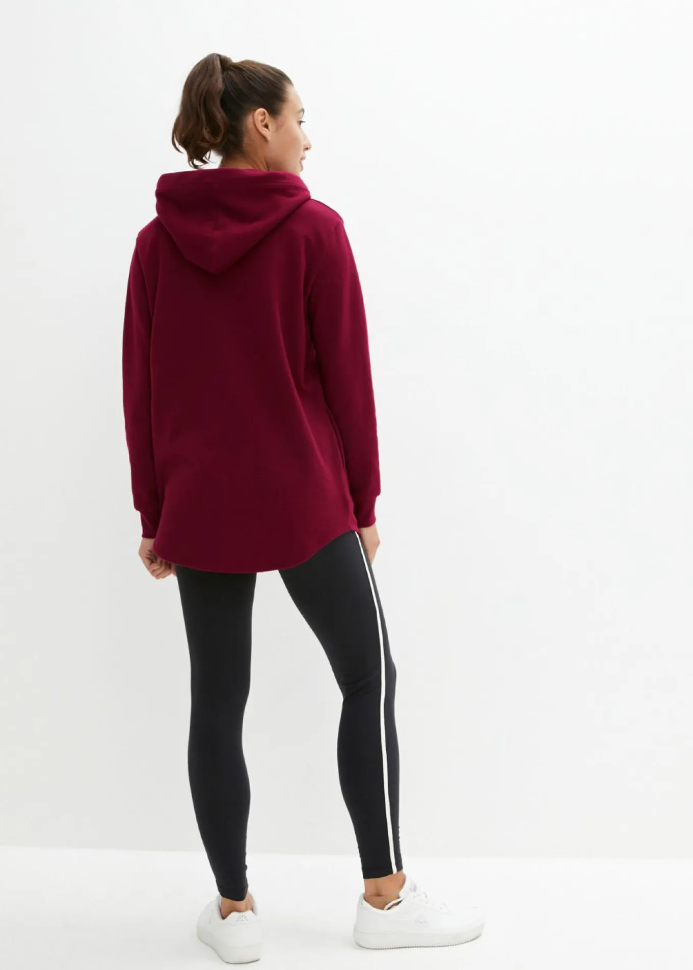 Chándal con sudadera larga y leggings (2 piezas)