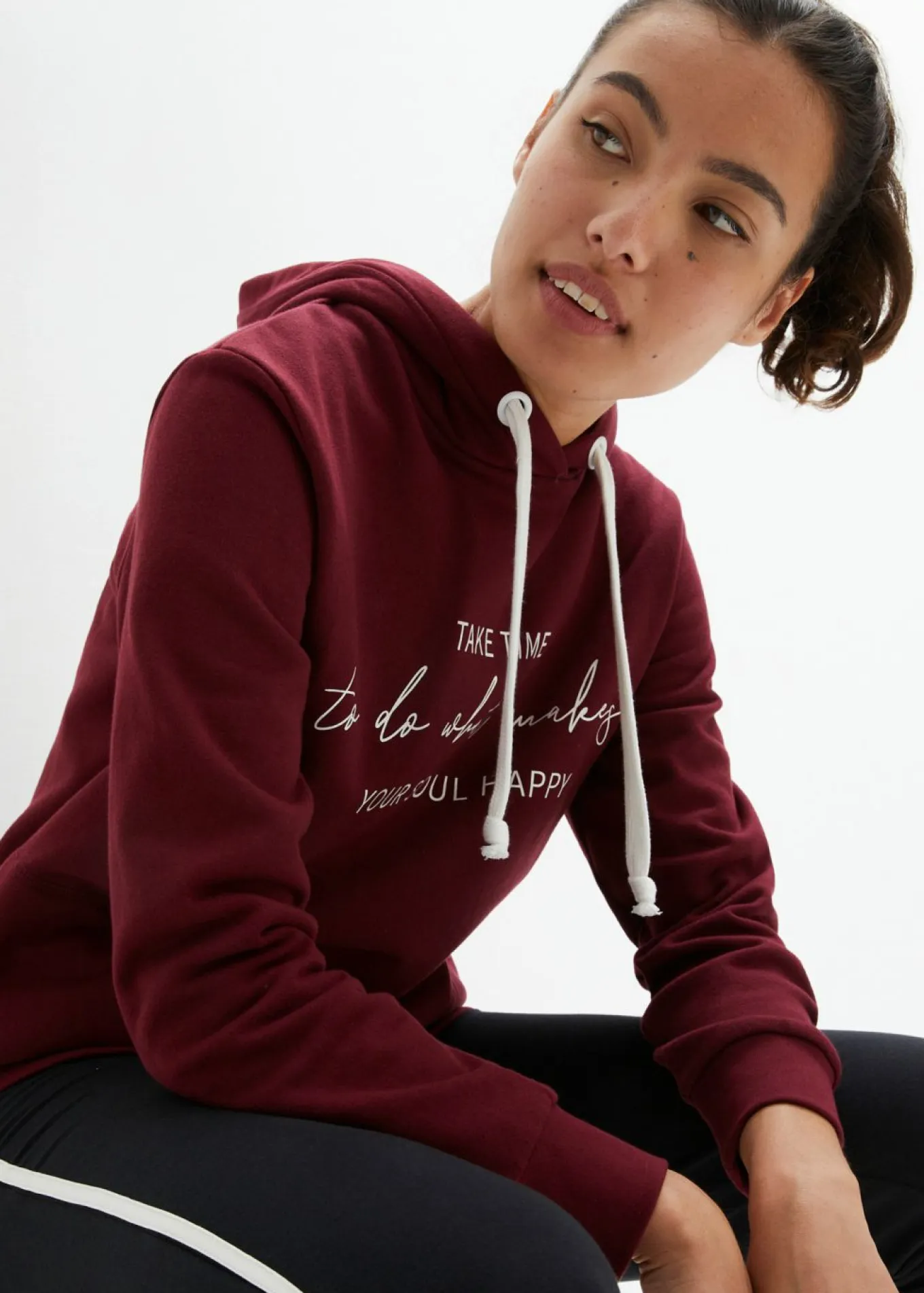 Chándal con sudadera larga y leggings (2 piezas)