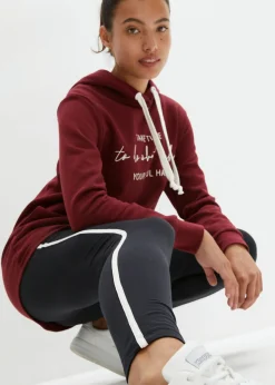 Chándal con sudadera larga y leggings (2 piezas)