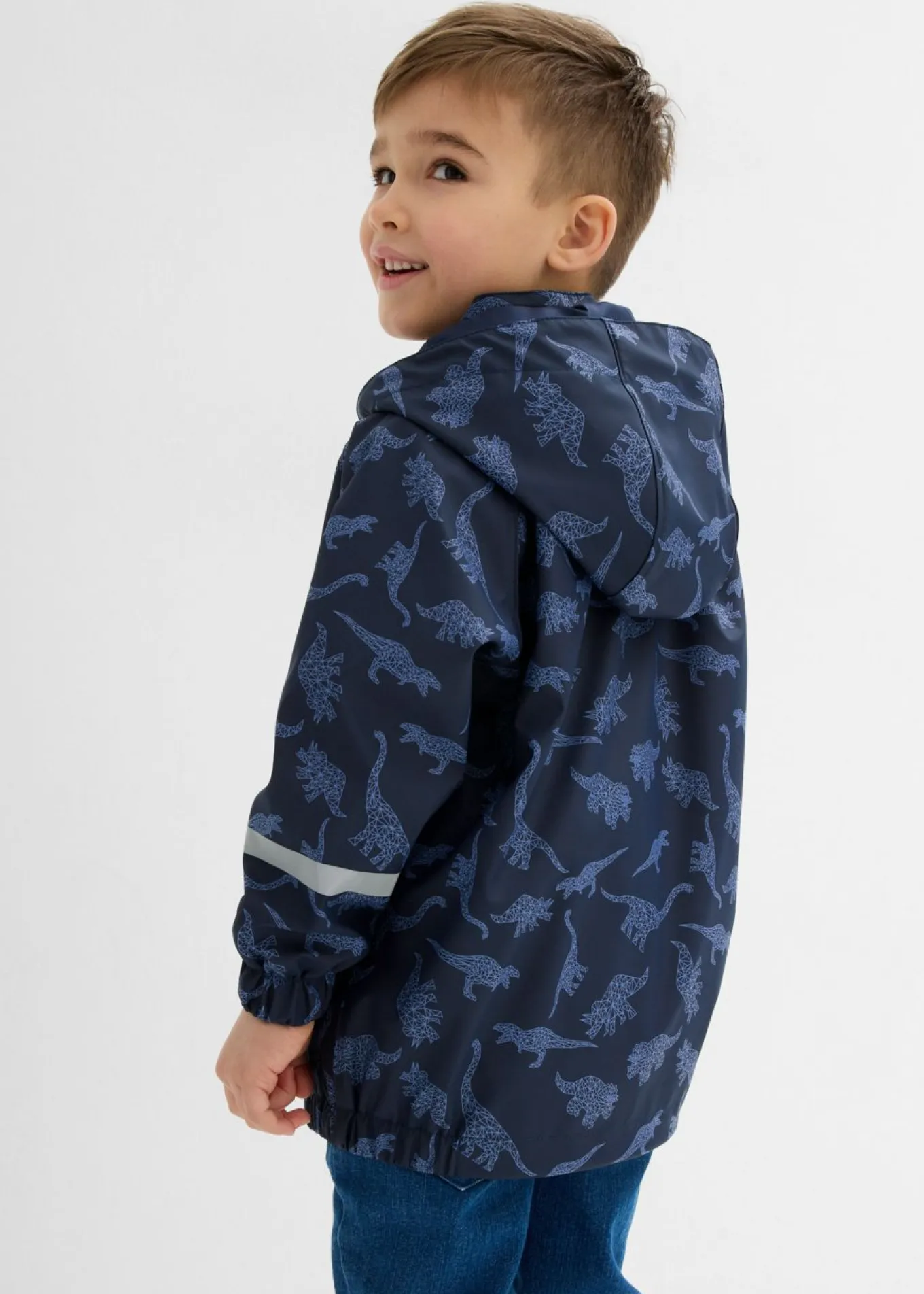 Chubasquero impermeable con capucha