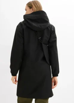 Chubasquero ligero con bolso estilo bandolera