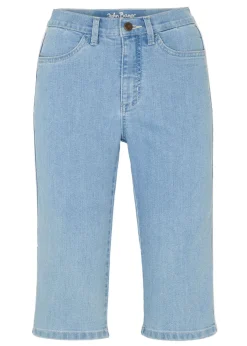 Cómodas bermudas vaqueras con elástico