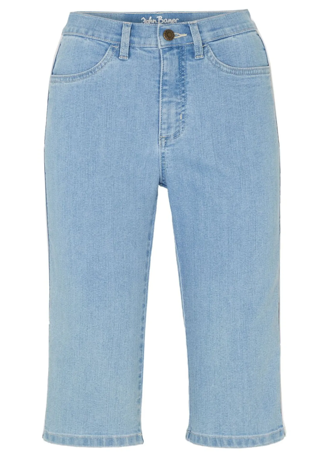 Cómodas bermudas vaqueras con elástico