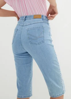 Cómodas bermudas vaqueras con elástico