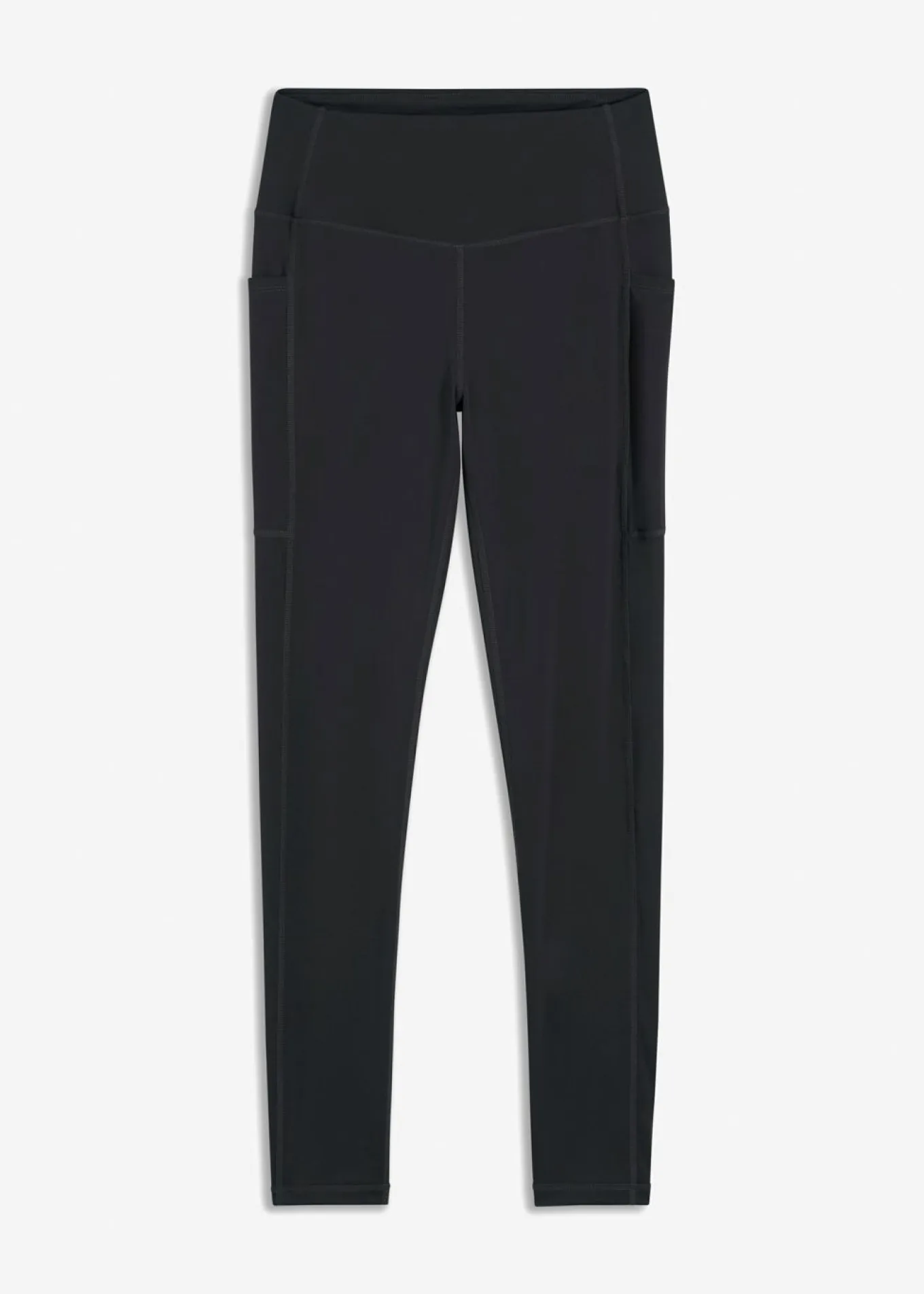 Cómodos leggings deportivos con bolsillo para móvil y material de secado rápido