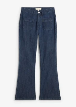Cómodos vaqueros de corte bootcut