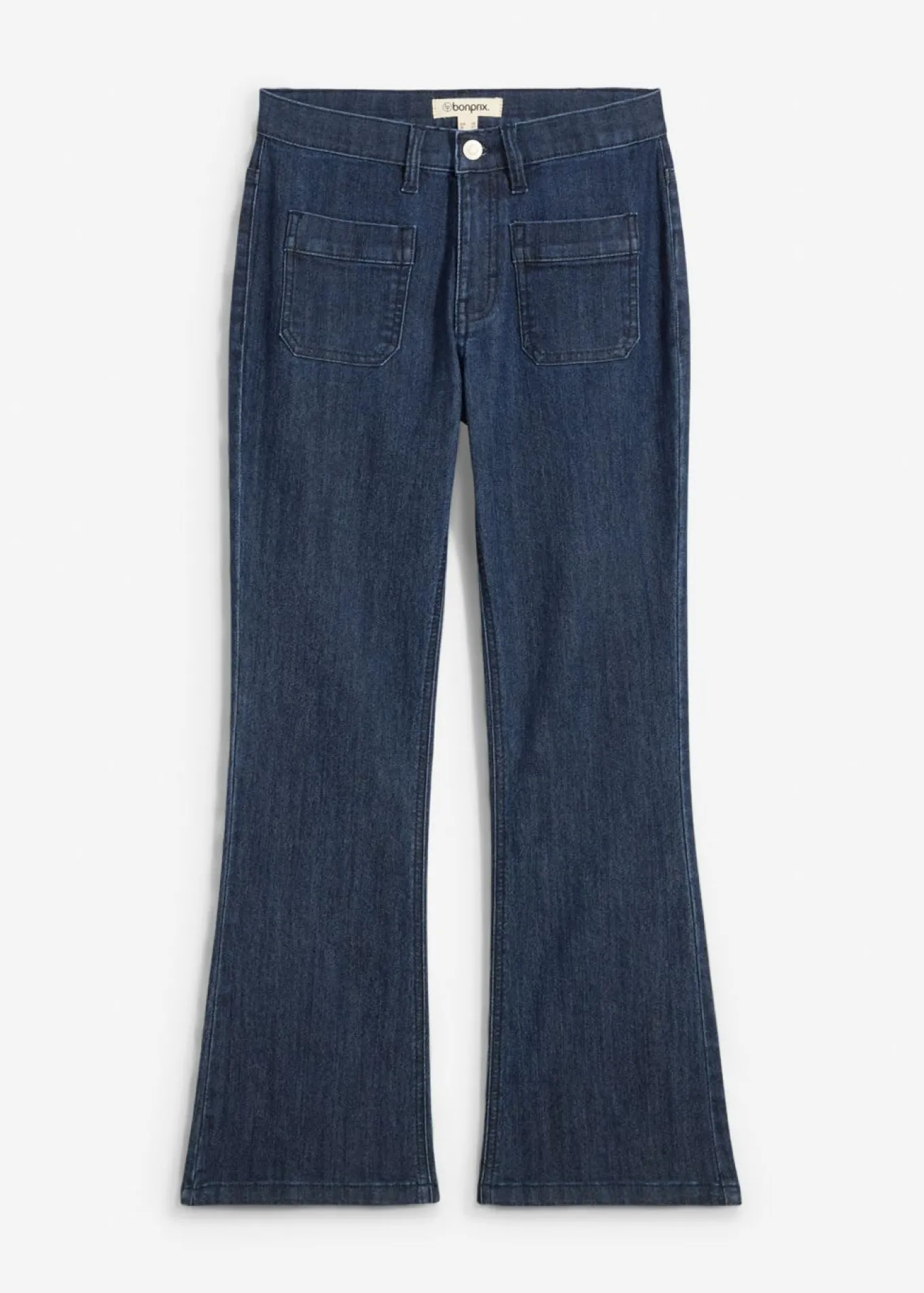 Cómodos vaqueros de corte bootcut