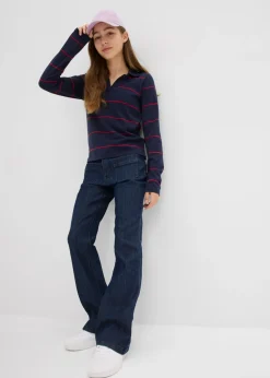 Cómodos vaqueros de corte bootcut