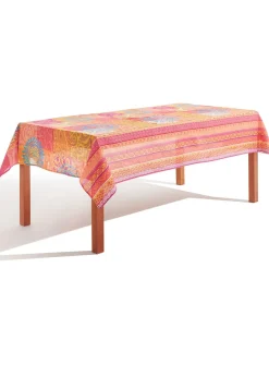 Colcha con estampado de patchwork