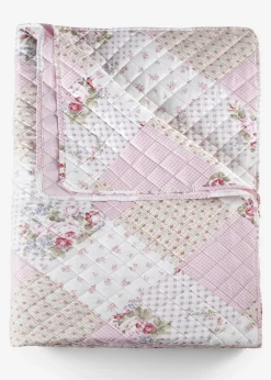 Colcha con rosas