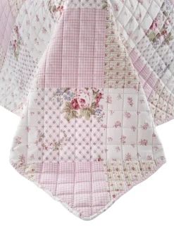 Colcha con rosas