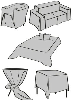 Colcha con un diseño marinero