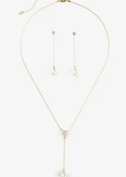 Collar + pendientes (3 unidades)
